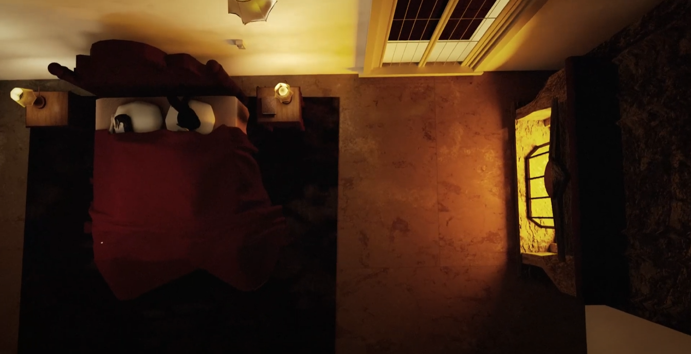 Bedroom scene